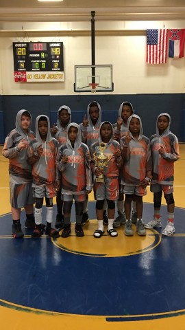 North Mississippi Warriors 5th grade champions 